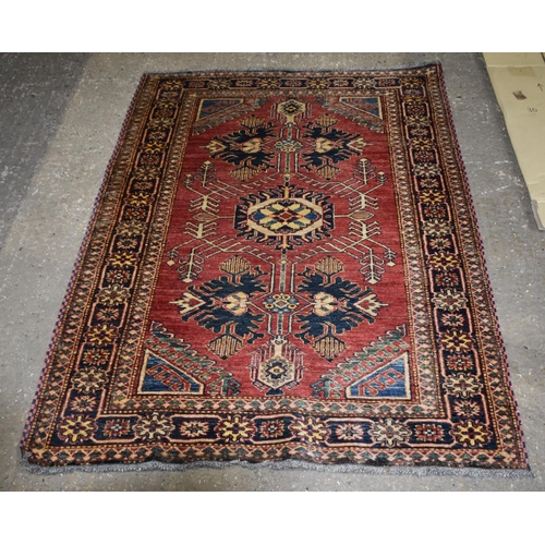 3412 - A Kazak rug 173 x 125cm
