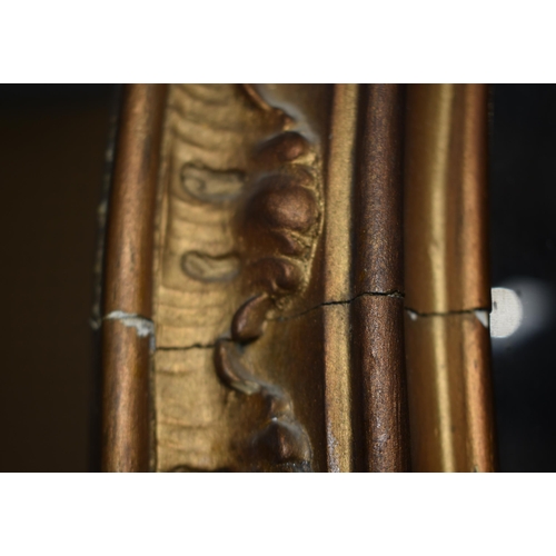 3431 - A huge 19th Century archtop pier mirror 193 x 72cm