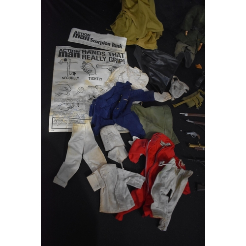 3449 - A collection of action man figures and accessories (Qty)