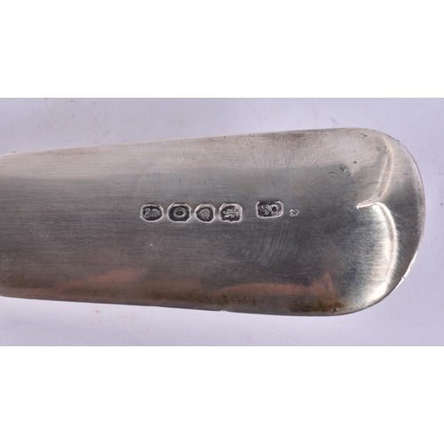 879 - ASSORTED SILVERWARE including a ladle. 442 grams. (qty)