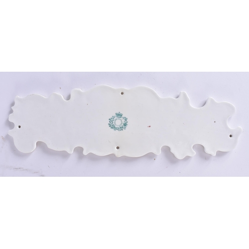 105 - A RARE SET OF FOUR MID 19TH CENTURY COPELAND & GARRETT PORCELAIN PLAQUES Ex Allan H Townsend Collect... 