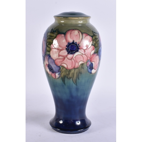 108 - A MOORCROFT POTTERY LAMP. 32 cm high.