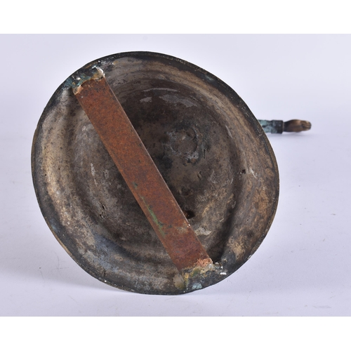 71 - A LARGE CONTEMPORARY BRONZE STUDY OF A FEMALE. 48 cm high.