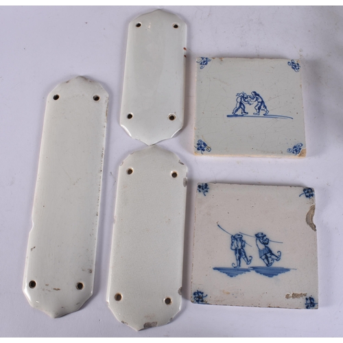 76 - VICTORIAN OPALINE GLASSES together with pottery etc. (qty)