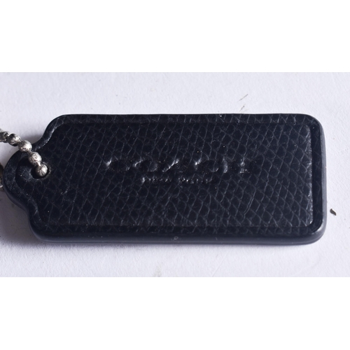 78 - A COACH LEATHER HANDBAG. 44 cm wide.