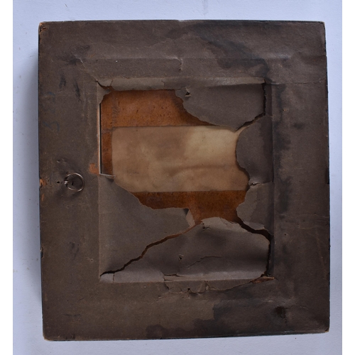 125 - European School (19th Century) Pair, Watercolours, Monkeys riding pigs. 22 cm x 20 cm, image 13 cm x... 