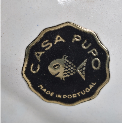 3064 - A large Portuguese Majolica Chicken 36 x 25cm