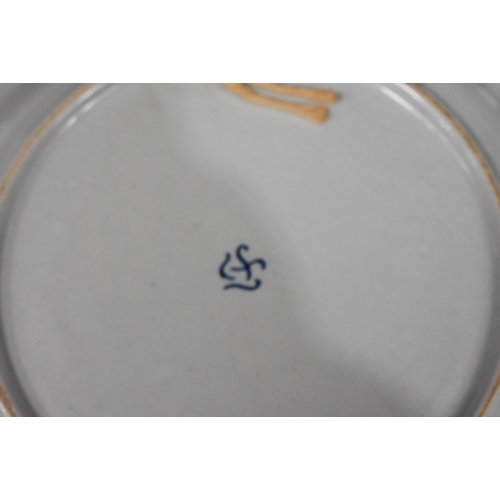 3912 - A collection of early 20th century Dutch delftware pottery (largest 25cm). (10)