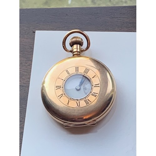 rolex half hunter pocket watch