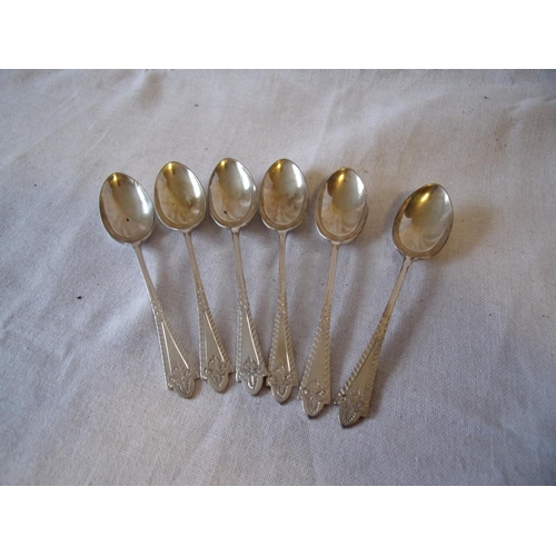 169 - Set of 6 HM Spoons c1904 60g