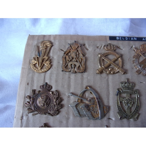 105 - Belgium army badges