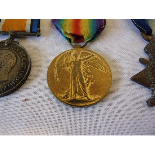 245 - WWI trio of medals m2-077445 H.A.Palmer corporal ASC