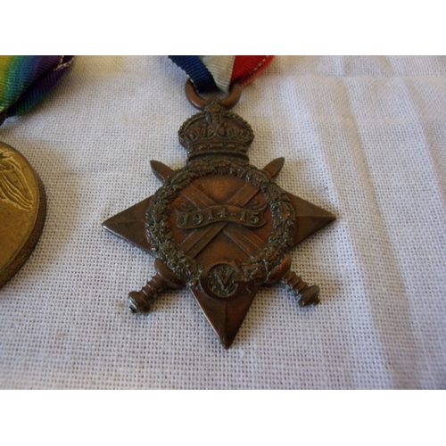 245 - WWI trio of medals m2-077445 H.A.Palmer corporal ASC