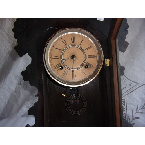 174 - Vintage Ansonia chiming mantel clock