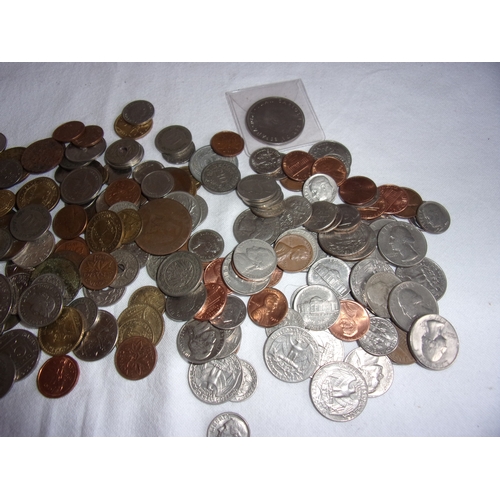 102 - Quantity of old foreign coins