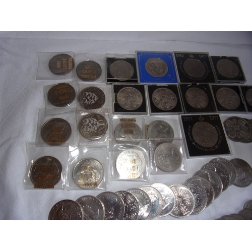 6 - Large collection of Crowns some in mint condition