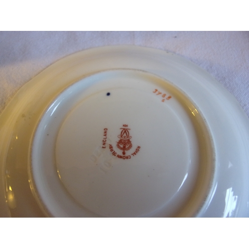 275 - Royal Crown Derby cup & saucer ( Cup has a crack. )