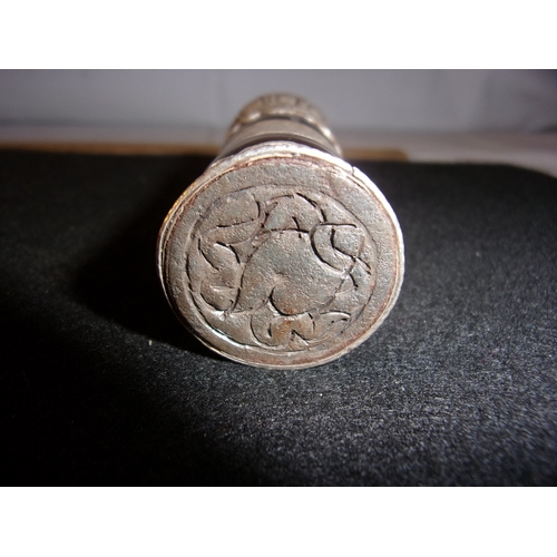 118 - Silver Tibetan wax seal