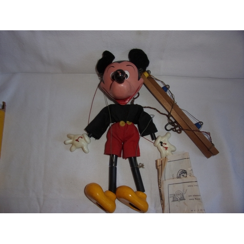 161 - Rare 1960s Pelham puppet Mickey Mouse