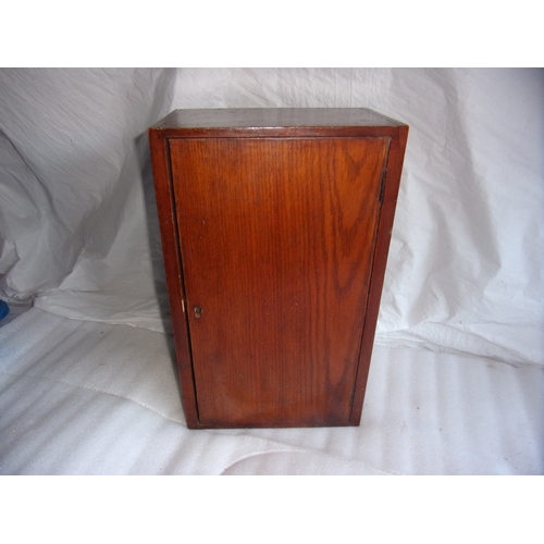 22 - Large microscope box with lined interior