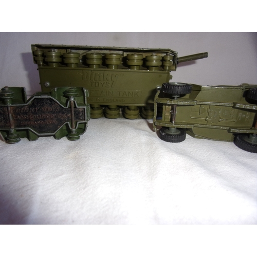 223 - 3 Dinky military vehicles