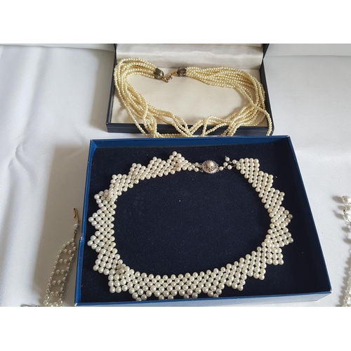 229 - vintage pearls & faux pearls