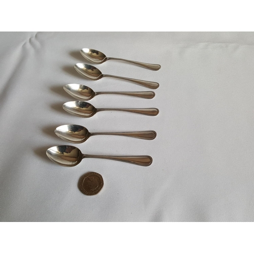 298 - 6 HM silver spoons c1913