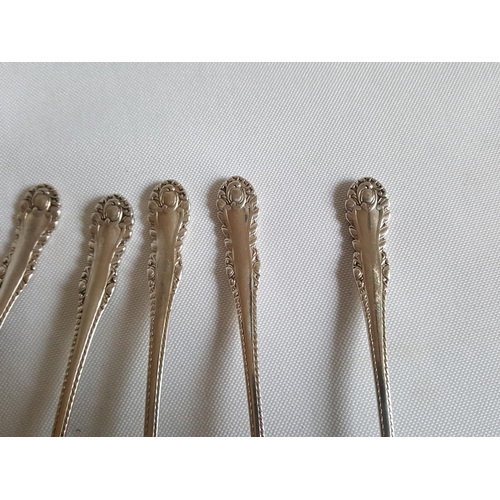 141 - 5 HM silver spoons c1912