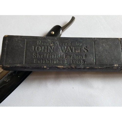 148 - Crown & Sword razor in a John Watts box