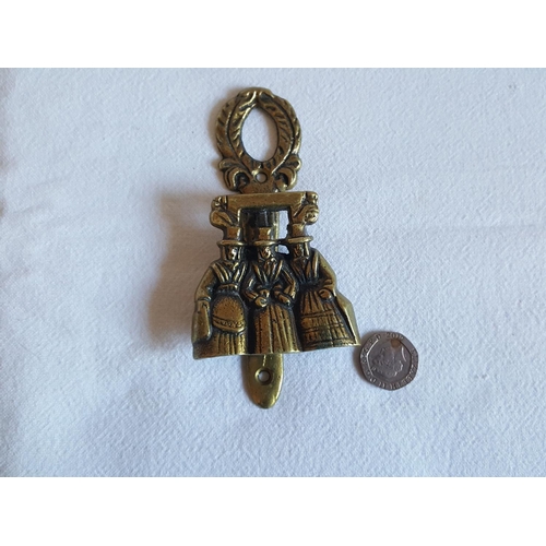 311 - reclaimed brass door knocker