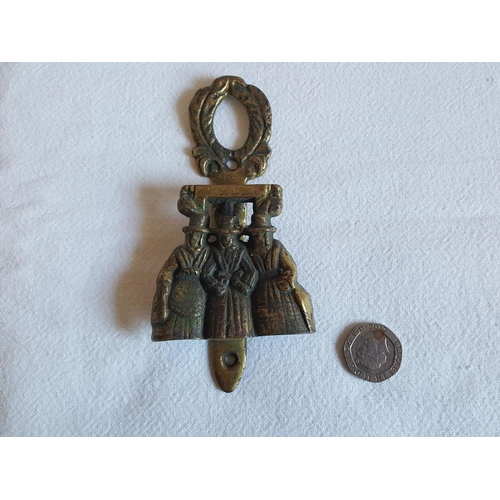 313 - reclaimed brass door knocker