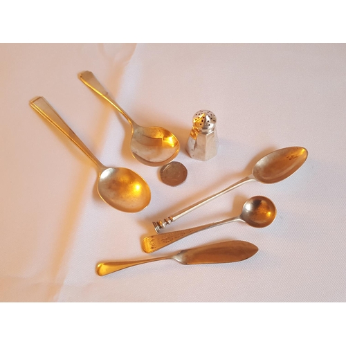 318 - HM silver items