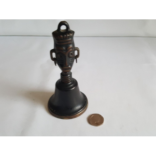 324 - african hand bell