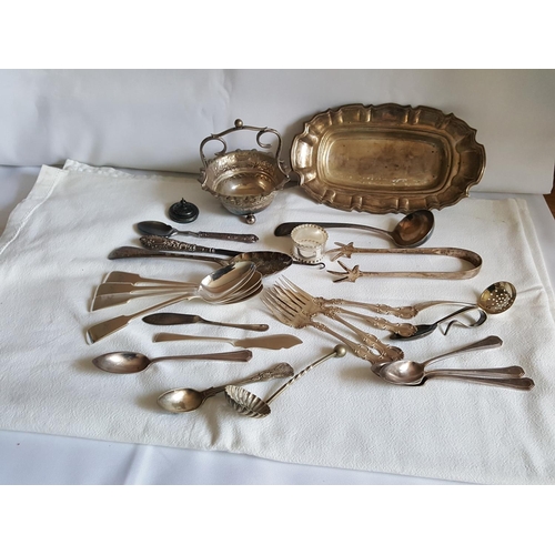 326 - quantity of silver plated items