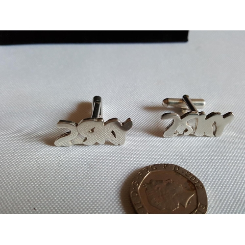 65 - sterling silver cufflinks