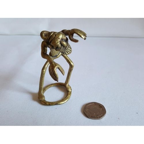 80 - bronze native figure