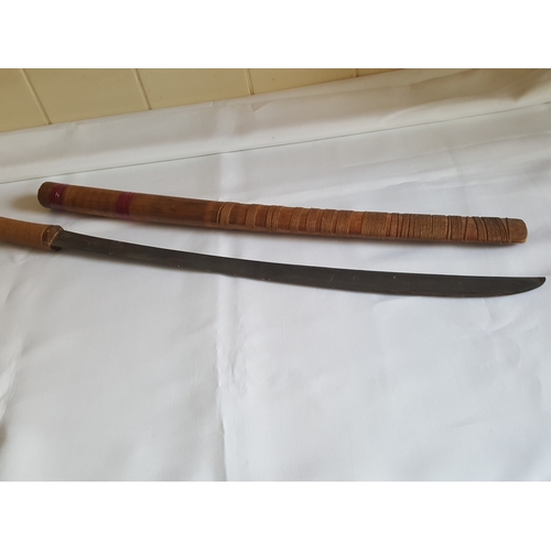 230 - Burmese dhow sword
