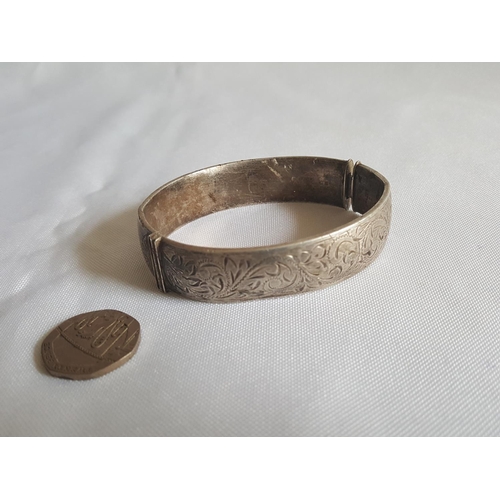 109 - HM silver bracelet c1972