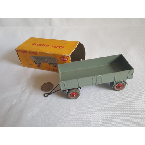 117 - mint Dinky 428 trailer box ok