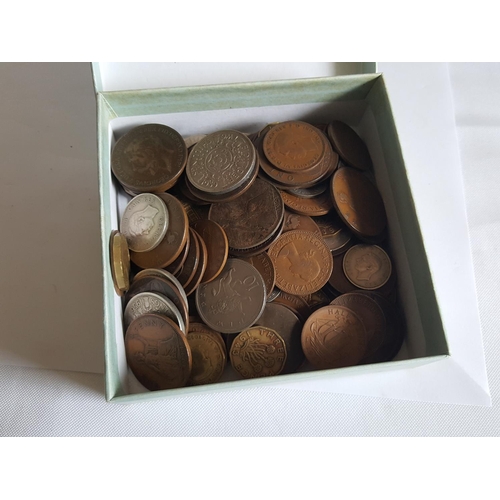 14 - box of vintage coins