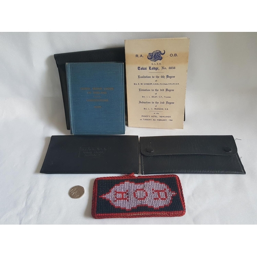 55 - masonic items