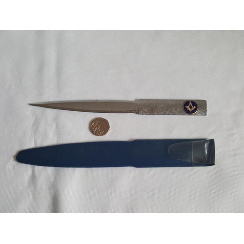 68 - masonic letter opener