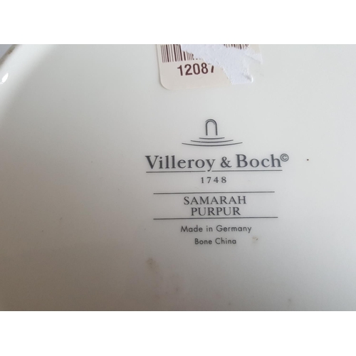 70 - Villeroy & Boch Samarah Purpur dish 46cm