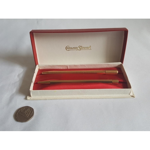 77 - boxed set Conway Stewart pens