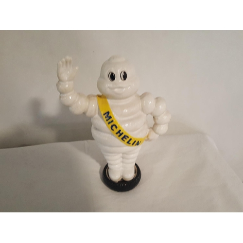 92 - Michelin man cast iron money box