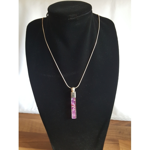 298 - 925 silver necklace & chain