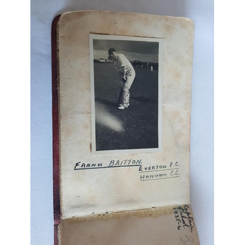 250 - autograph book inc. Malcolm Campbell, speedway & others all 1930s