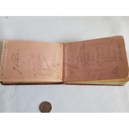 250 - autograph book inc. Malcolm Campbell, speedway & others all 1930s