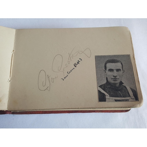 250 - autograph book inc. Malcolm Campbell, speedway & others all 1930s