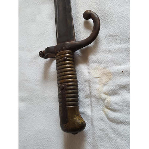 190 - French 19th century bayonet